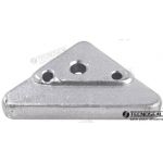 Triangular anode