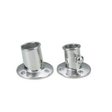 Pole Socket Stainless Steel 25 MM