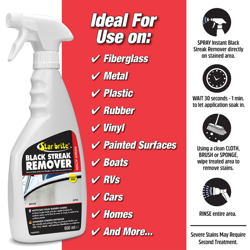 Star brite Instant Black Streak Remover