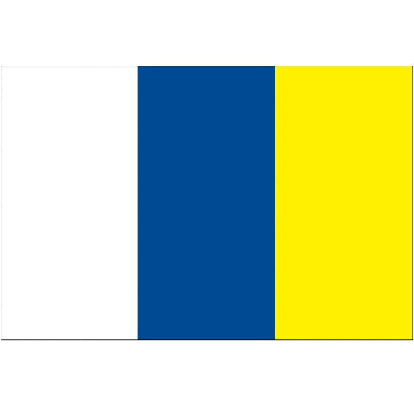 Flag Canary Islands