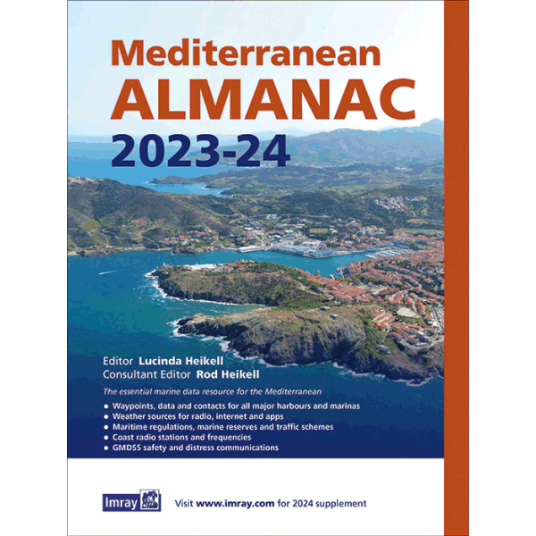 Imray Mediterranean Almanac 2023-24