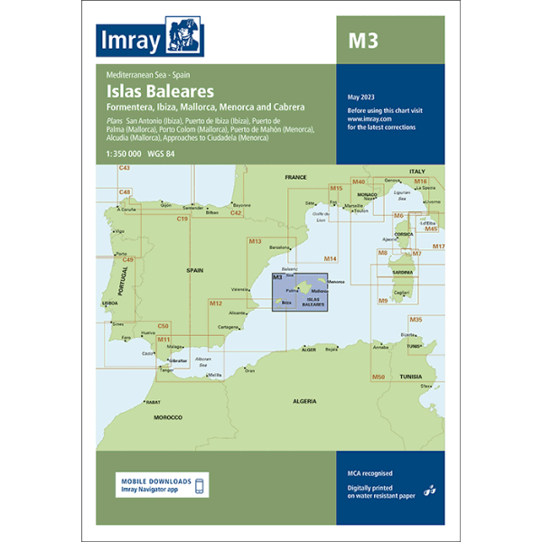 Imray M3 Islas Baleares