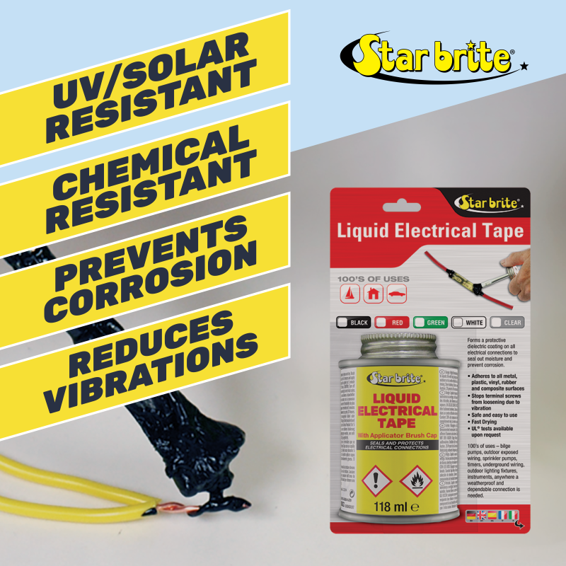 Tapestar Star brite Liquid Electrical Tape | Ayamar Nautico