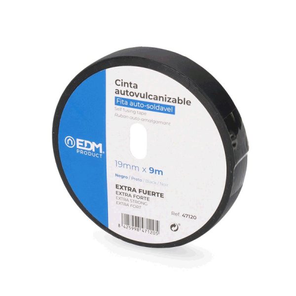 EDM self fusing black extra strong tape