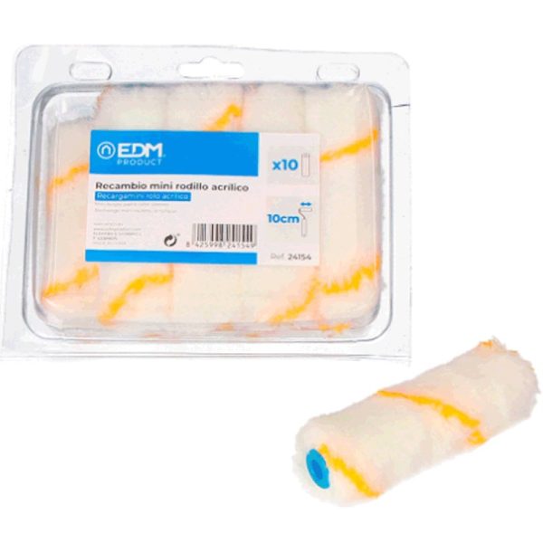 EDM Enamel Roller Long Hair Wool