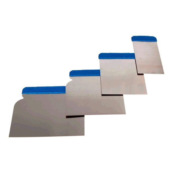 EDM wood filling knife stainless steel set of 4