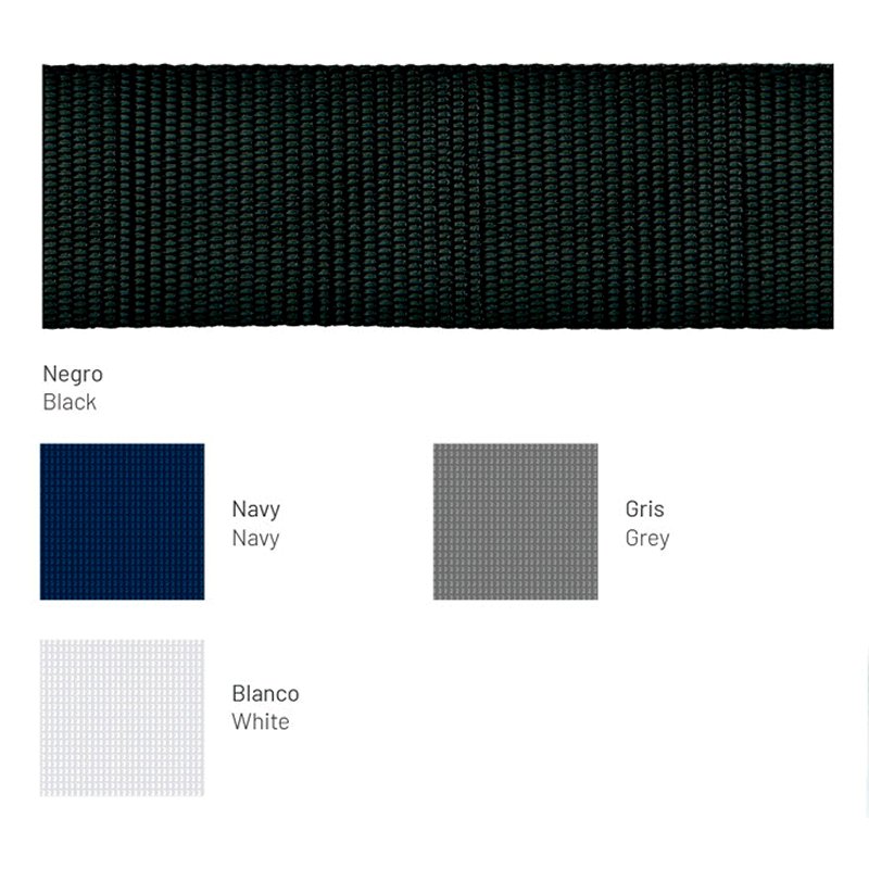 Marina webbing colours