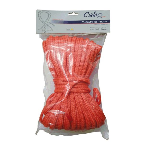 Floating rope polyethylene
