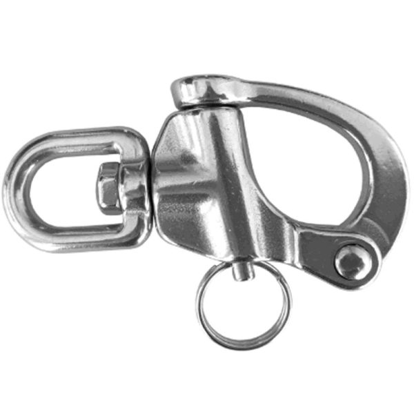 Snap Shackle Swivel With Eye Stainless Steel