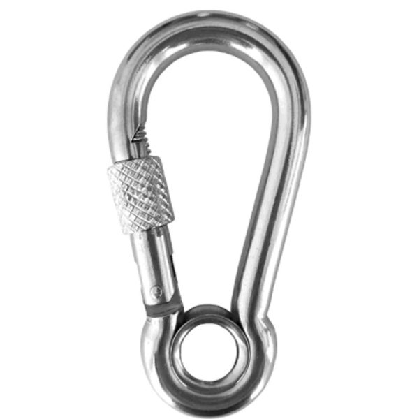 Spring Hook With Screw Sleeve And Eye Hole