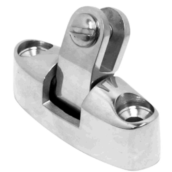 Stainless steel swivel base for bimini