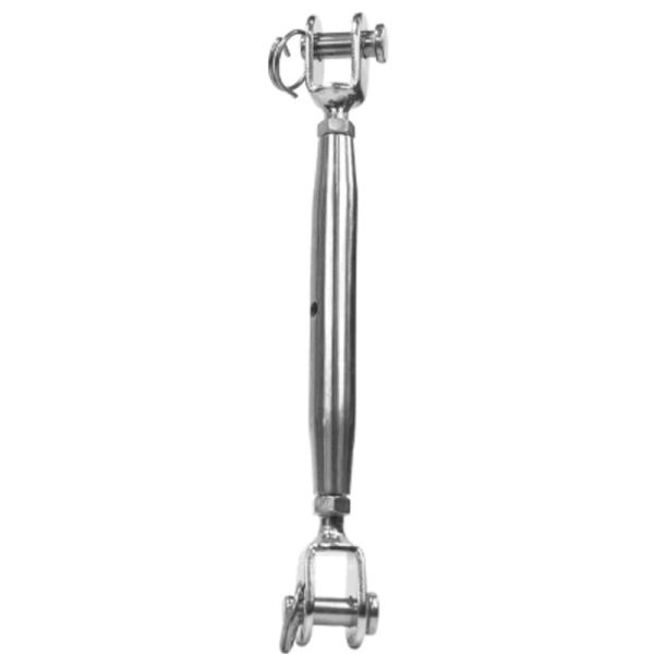 Closed body turnbuckle jaw jaw welded fork stainless steel