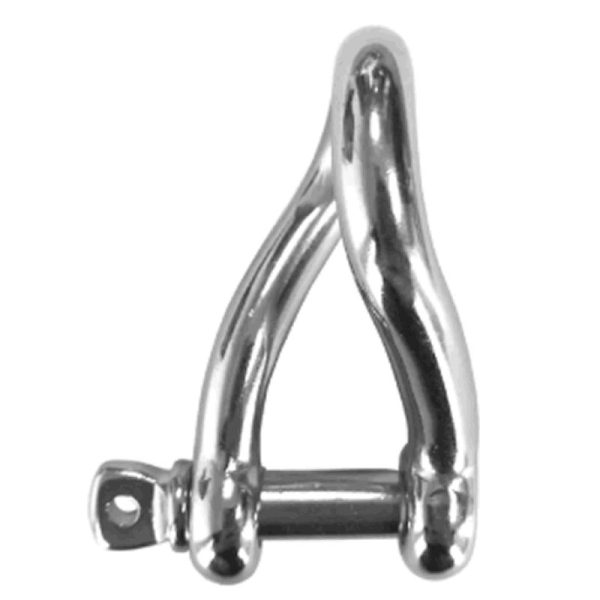 Twisted Bow Shackle Stainless Steel