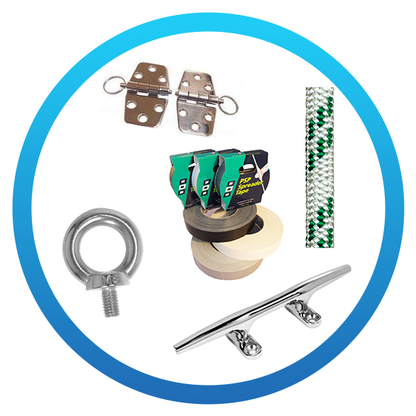 Deck Hardware & Rope