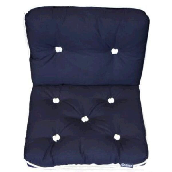 Kapok Cushion Double Blue