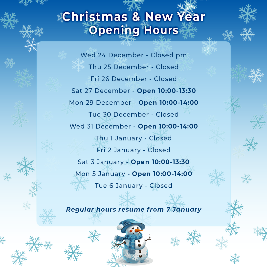 Christmas Hours Mobile