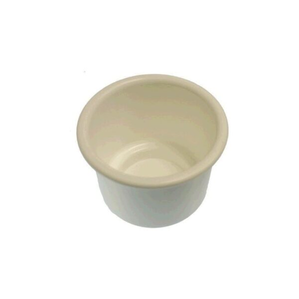 Rigid Drink Holder Plastic 100mm White