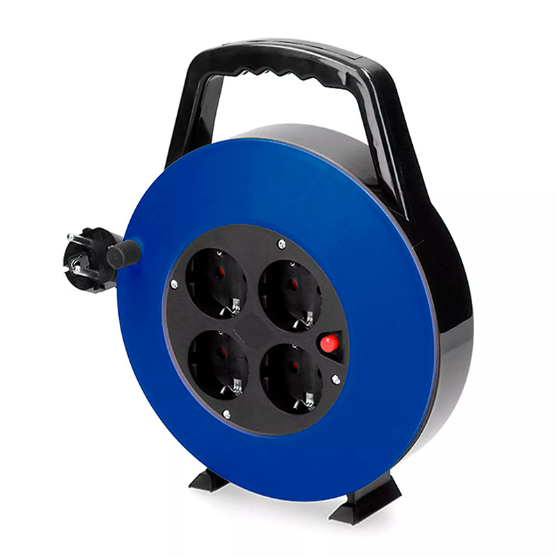 EDM Cable Reel 10m 4 outputs