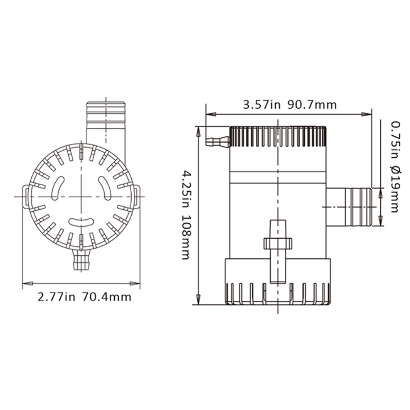 Seaflo 500GPH Bilge Pump